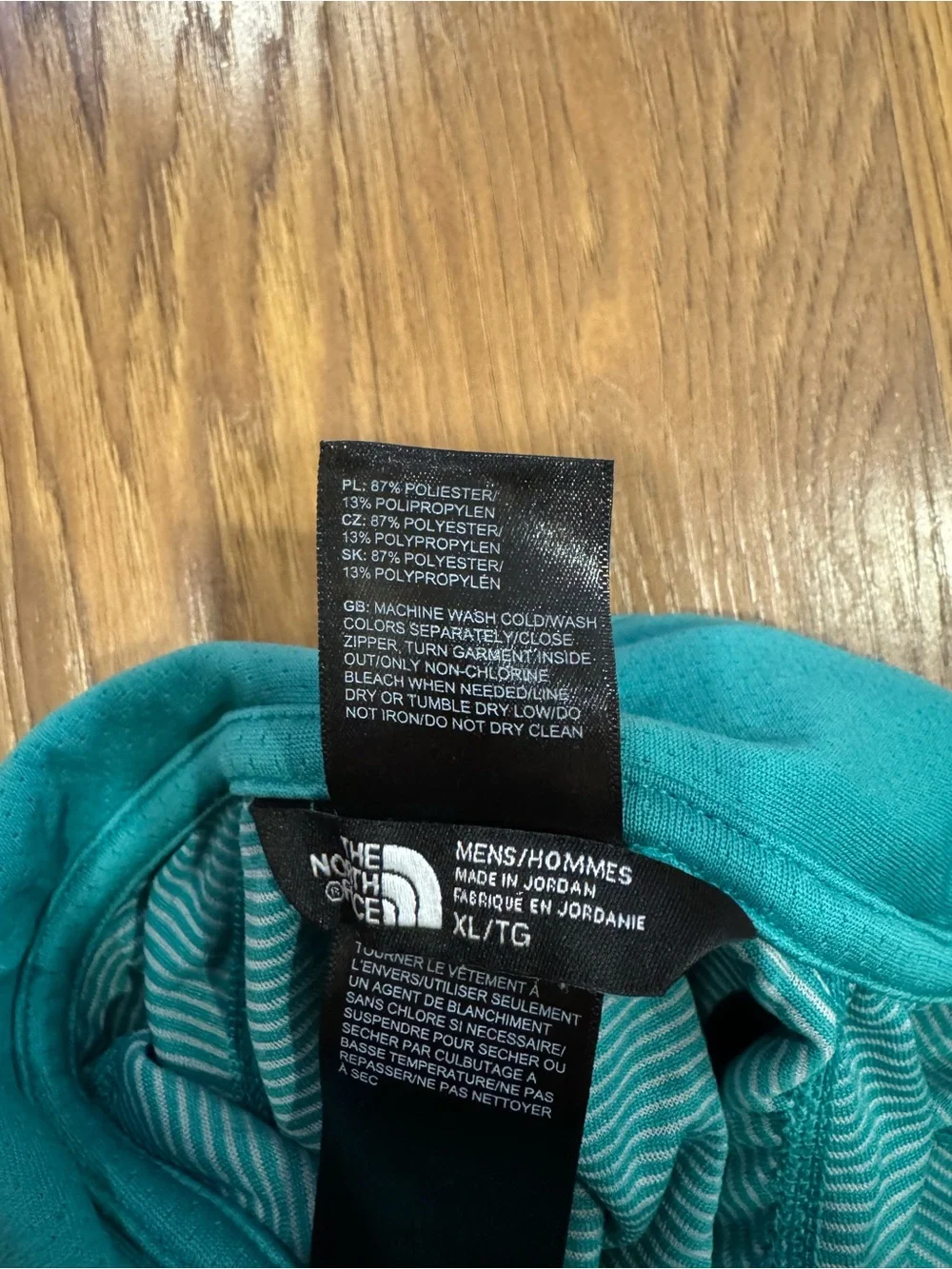 The North Face Men's Flash Dry Teal Polo Shirt